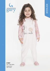 PIGIAMA NEONATA Q10007 Tellini S.r.l. Ingrosso Abbigliamento